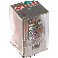 ABB Paticová reléCR-U110DC2L,2co, 10A,110V DC,s LED  1SVR405621R8100