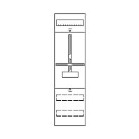 ABB Příslušenství-Skříně-1ZF21 -modul pro 1 elektroměr  2CPX033511R9999