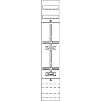ABB Příslušenství-Skříně-1ZF51 -modul pro 2 elektroměry  2CPX033555R9999