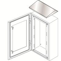 ABB Skříně automatizační SRX,nerez Stříška ochranná nerezová 400x150 (šxh)  TT4015X