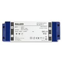 MCLED Napaječ  LED 24V/6,25A ML-732.075.11.1 IP20, plastové provedení se svorkovnicí