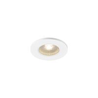 SLV Svítidlo LED KAMUELA ECO, 6,5W, 400lm, 3000K, zápustné, stmívatelné, Fire-rated protipožární IP65 bílá