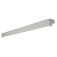 SLV Svítidlo LED L-LINE 120 18,5W 1650lm 3000K nástěnné,stropní 117x7cm IP44 stříbrná