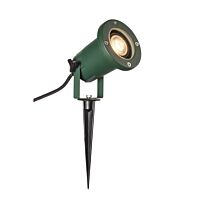 SLV Svítidlo BIG NAUTILUS QPAR51 11W GU10 zápich IP44/65 zelená