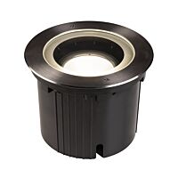 SLV Svítidlo LED DASAR® 270, GU10, 30W, 2500lm, 3000K, podlahové, vestavné, IP67 černá