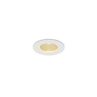 SLV Svítidlo LED PATTA-F 11W 910lm 3000K 38° stropní vestavné kulaté včetně ovladače IP65 bílá
