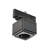 LISTOVA zasuvka pro triok.listu cerna 230V