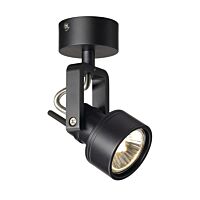 SLV Svítidlo INDA QPAR51 50W GU10  reflektor IP20 černá