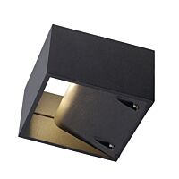 SLV Svítidlo LED LOGS WALL 9,5W 520lm 3000K nástěnné IP65 antracit