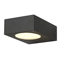 SLV Svítidlo QUADRASYL WL 15  11W GX53 TCR-TSE nástěnné IP44 antracit