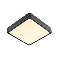 AINOS SQUARE SENSOR, Outdoor, nástěnné a stropní LED svítidlo, antracitové, spínač CCT 3000/4000K