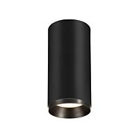 NUMINOS® CL DALI M, vnitřní LED přisazené stropní svítidlo černá/černá 4000 K 24°