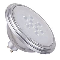 QPAR111 GU10, LED světelný zdroj stříbrný 7 W 2700 K CRI 90 25°