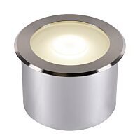 SLV Svítidlo LED DASAR FLAT 120 EL 7W 490lm 3000K zemní IP65 nerezová ocel