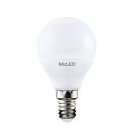 MCLED Žárovka LED 4,8W-40 E14 4000K 470lm úhel 200°