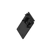 Kryt 48V TRACK lišty černý koncový