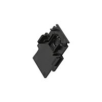 Kryt 48V TRACK lišty černý koncový
