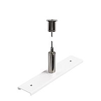Track reinprocement plate with mounting