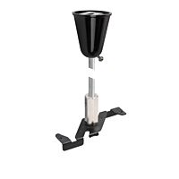 Pendant suspension, 48V TRACK, 1m rod, č