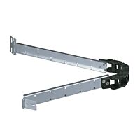 Nosič kabelů s závěsy pro police s tel.l