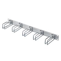 Ranž. panel 19'' s oky 100x40mm, 1U, 1ks