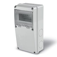 Skříň SCAME ENERBOX 6DIN bez otvorů