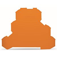 WAGO Bočnice 2002-3292 koncová bočnice a separátor 0,8 mm, oranžová