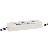MEANWELL Napájecí zdroj LED 12V  18W LPH nestmívatelný IP65