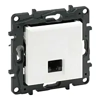 LEGRAND Zásuvka NILOÉ STEP 86C6UB1 1xRJ45 C6 bílá