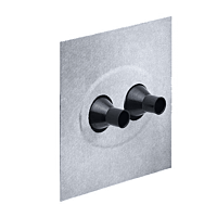 KAISER  Těsnící manžeta Vlies-Butyl 150x150x30 mm pro 2 ks vedení průměr 15-22 mm