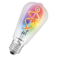 LEDVANCE Žárovka SMART+ WiFi Filament Edison RGBW 30 4.5 W/2700 K E27