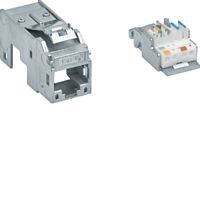 Keystone typ 10, RJ45 Cat.6a zásuvka