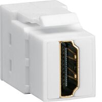 Keystone typ 10, HDMI zásuvka, bílá