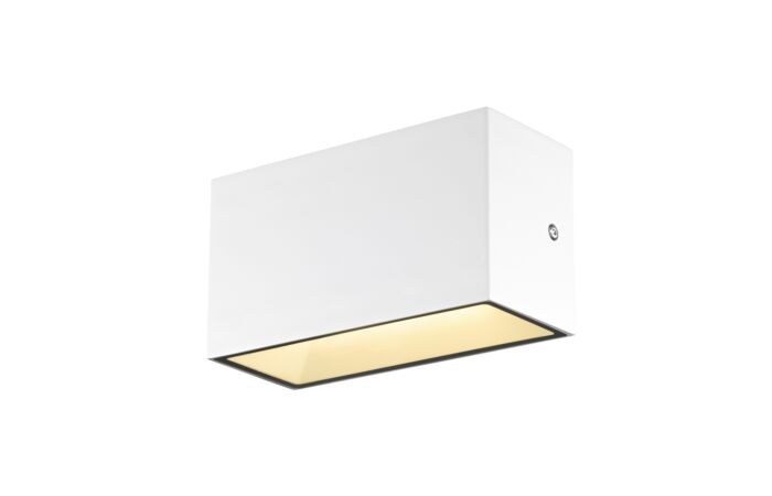SLV Svítidlo LED SITRA M WL UP/DOWN 14W 1880lm 3000-4000K CCT přepínač IP44 bílá