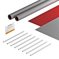 OBO BETTERMANN Bandážní set, pro fotovoltaiku, 550x880, šedá/červená Intumescentní stavební hmota typ FSB-K82