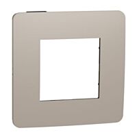 Rámeček Unica Color jedn. taupe/černý