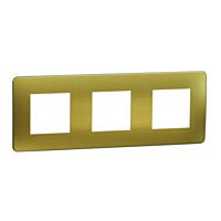Rámeček Unica Studio Metal 3 gold/bílý