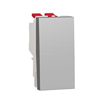 SCHNEIDER Spínač Unica přepínač křížový řazení 7, 1M, aluminium