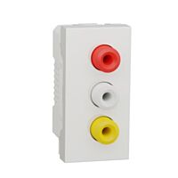 Unica - 3 RCA konektory (video & audio),