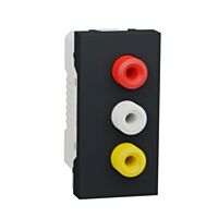 Unica - 3 RCA konektory (video & audio),