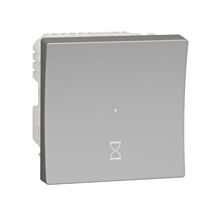 Unica - Časový spínač 10A, Aluminium