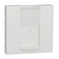 Deska Unica RJ45 S-ONE centr. 2m bílá
