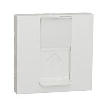 Deska Unica RJ45 Keystone centr. 2m bílá