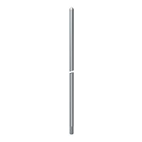 OBO BETTERMANN Jímací tyč, se závitem, 1500mm, Hliník, Alu  typ 101 ALU-1500
