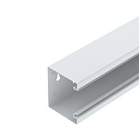 OBO BETTERMANN Kanál pro vestavbu přístrojů Rapid 80, s děrováním dna, 90x110x2000, čistě bílá Ocel, St  typ GS-S90110RW