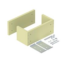 OBO BETTERMANN Odlehčení tahu, pro svislé uložení kabelů, 460x225x200, Křemičitan vápenatý  typ ZSE90-41-17 LH