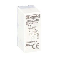 Miniaturní relé 1 zap/vyp 16A, 110VAC