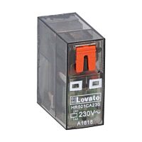 Miniaturní relé 1 zap/vyp 16A 230VAC + L