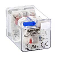 Průmyslové relé 8 pinů 2 zap/vyp 10A 24V