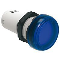 LED monoblok modrá    110VDC